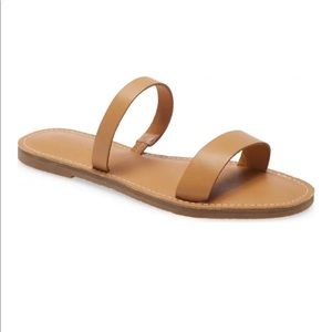Madewell The Boardwalk Tan Sandals
